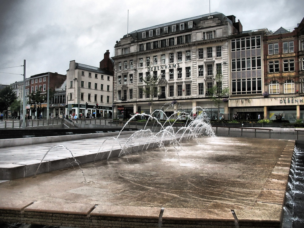 Nottingham's Old Market Square